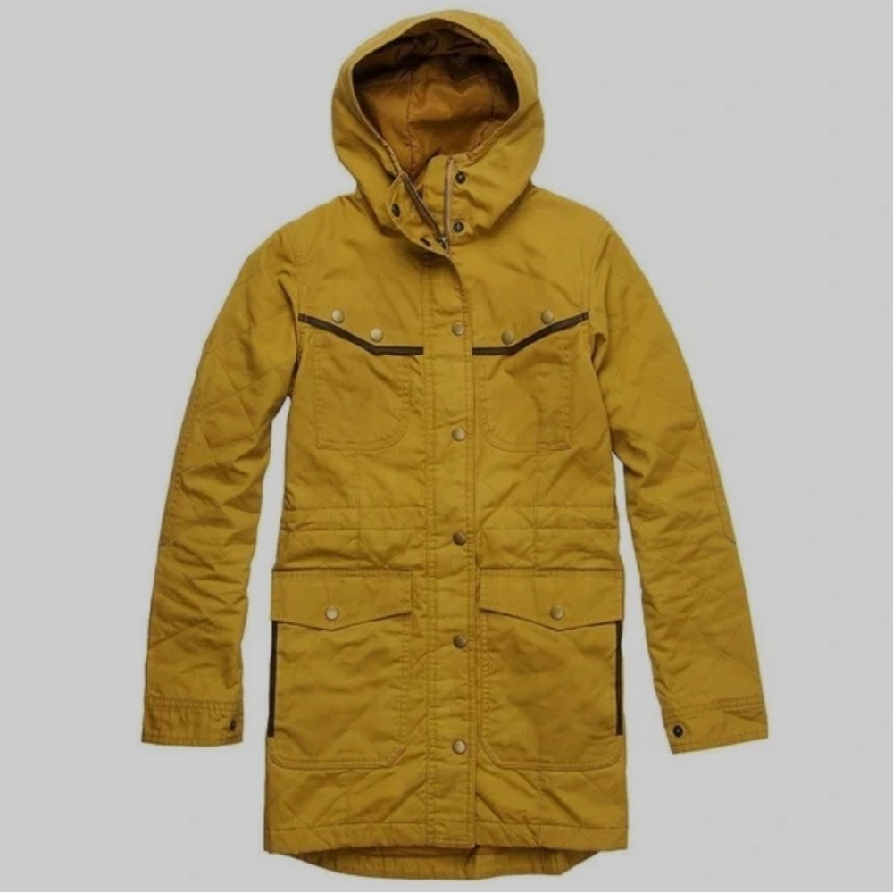 Cotopaxi waxed canvas coat
